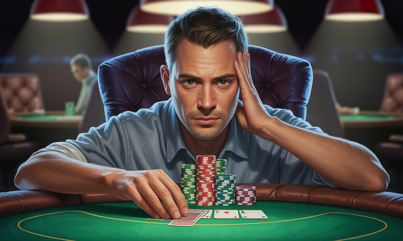 Quelles sont les émotions ressenties par un joueur de poker en tournoi ?